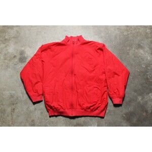 Vintage 70's RIDE 100% Cotton Red Members Only Style Jacket - Large